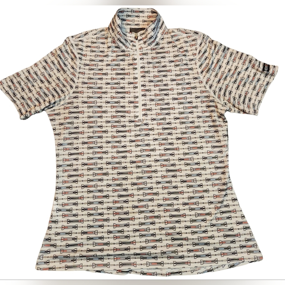 Kerrits - Ice Fil 1/4 Zip Short Sleeve - Size Medium